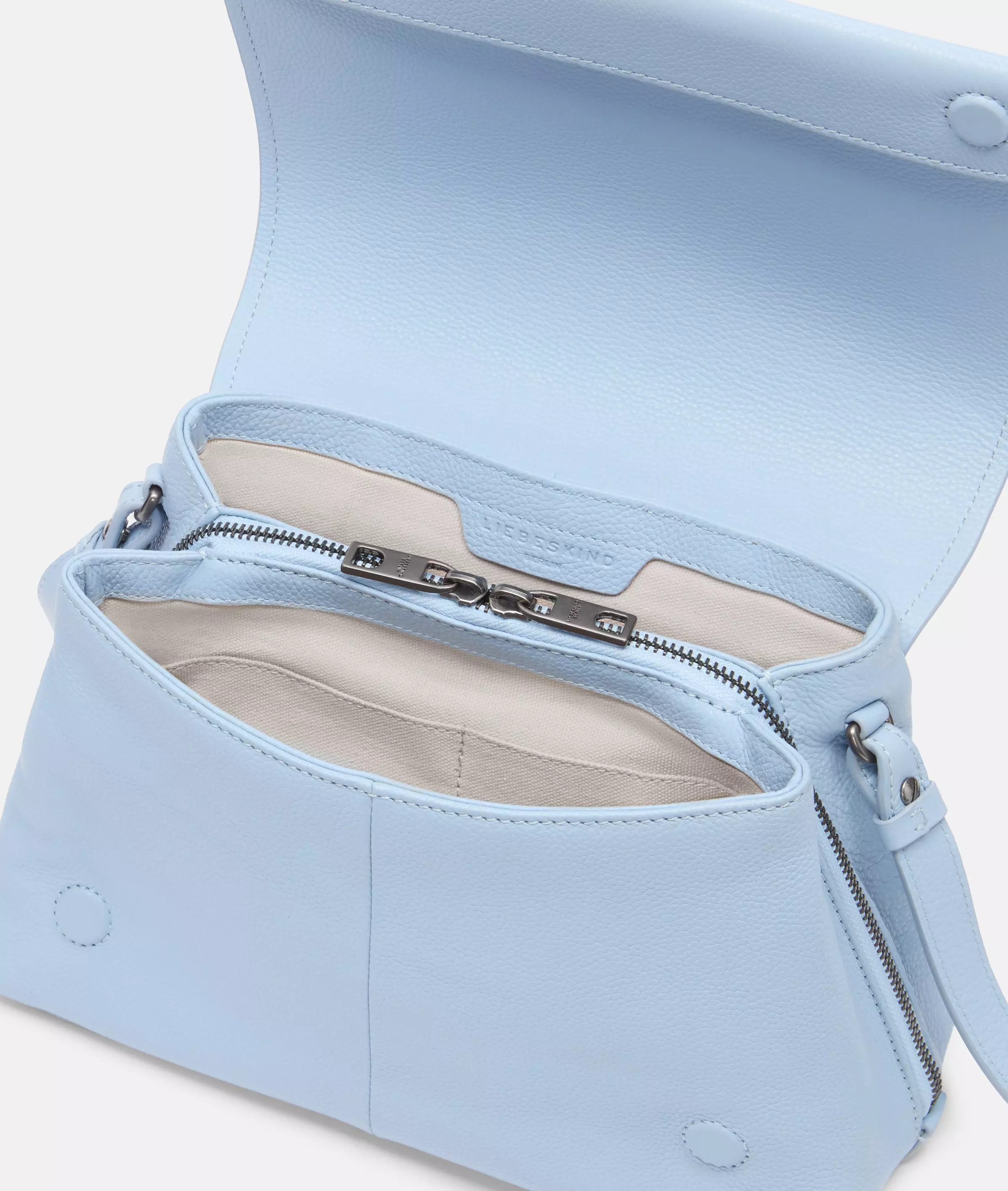 Hera Crossbody M Spacious cowhide leather crossbody bag