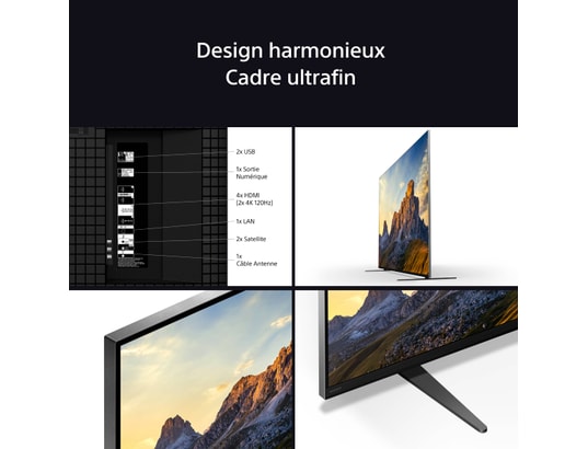 SONY - TV Mini LED 4K 215 cm K85XR70PAEP - BRAVIA 7 Mini LED - 85XR70