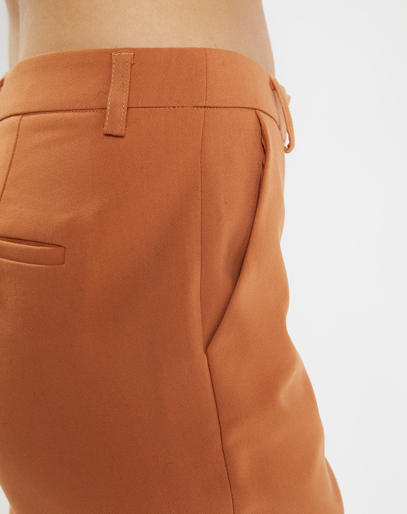 Jodhpur Pantalon Cigarette à pinces Mini camel
