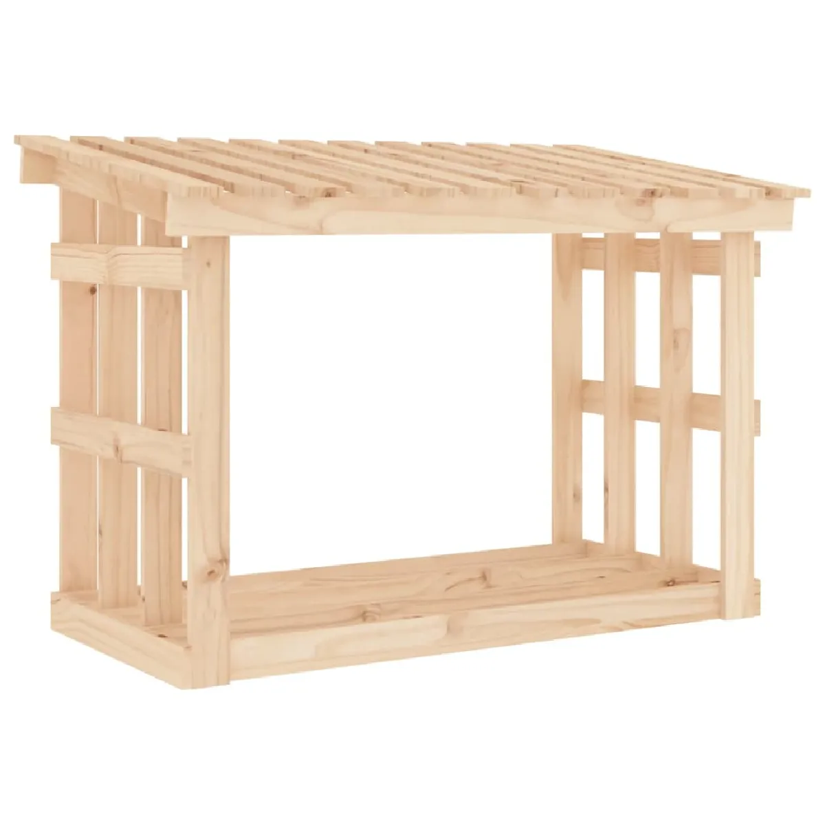 vidaXL Support bois chauffage