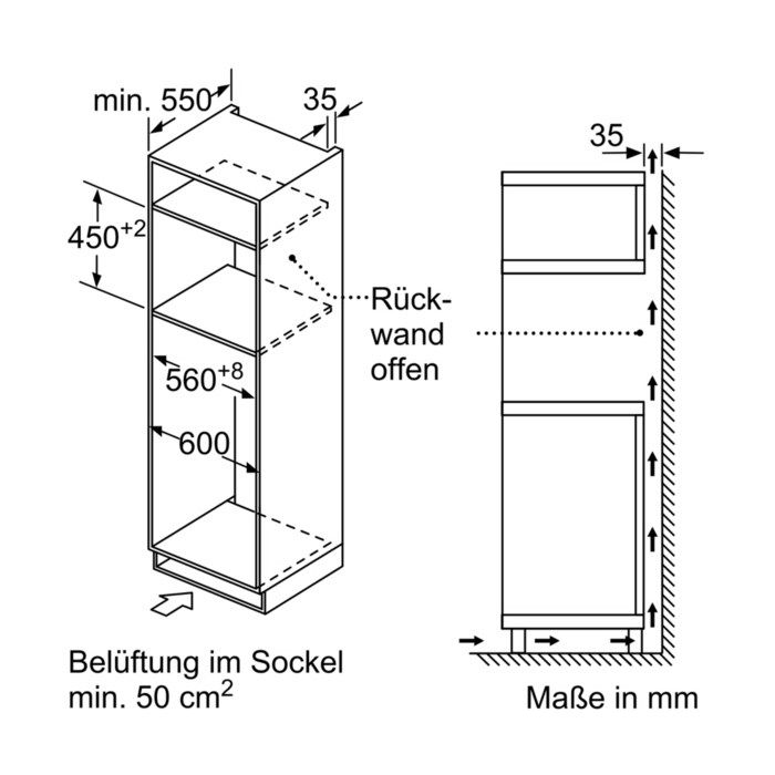 Bosch Mikrowelle CMA583MS0