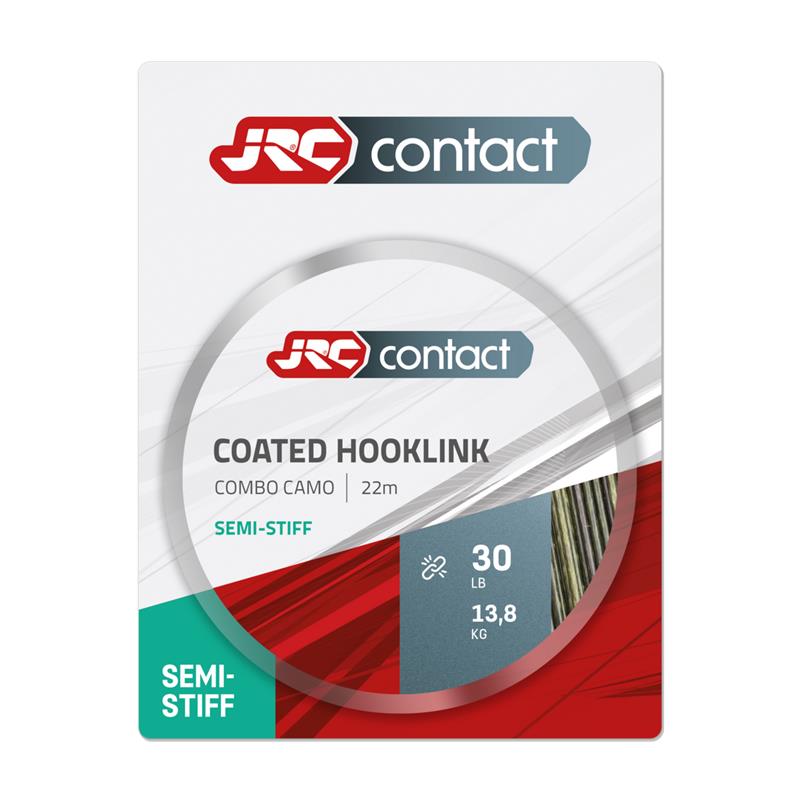 Fluorocarbone Jrc Contact Coated Hooklink Semi Stiff - 22M