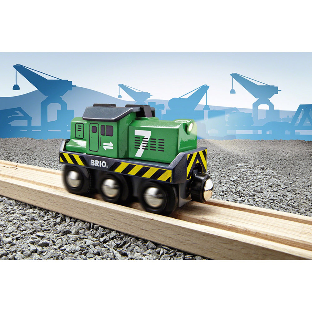 Køb BRIO® 33214 Fragtlokomotiv, Batteridrevet