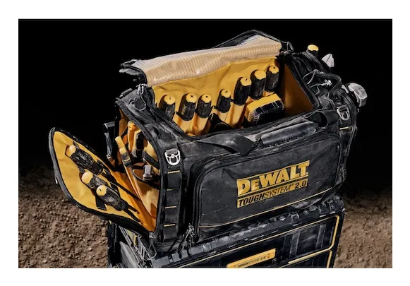 DeWALT DWST83522-1, Sort, Gul, Presenning, 50 lommer, 384 mm, 380 mm, 340 mm