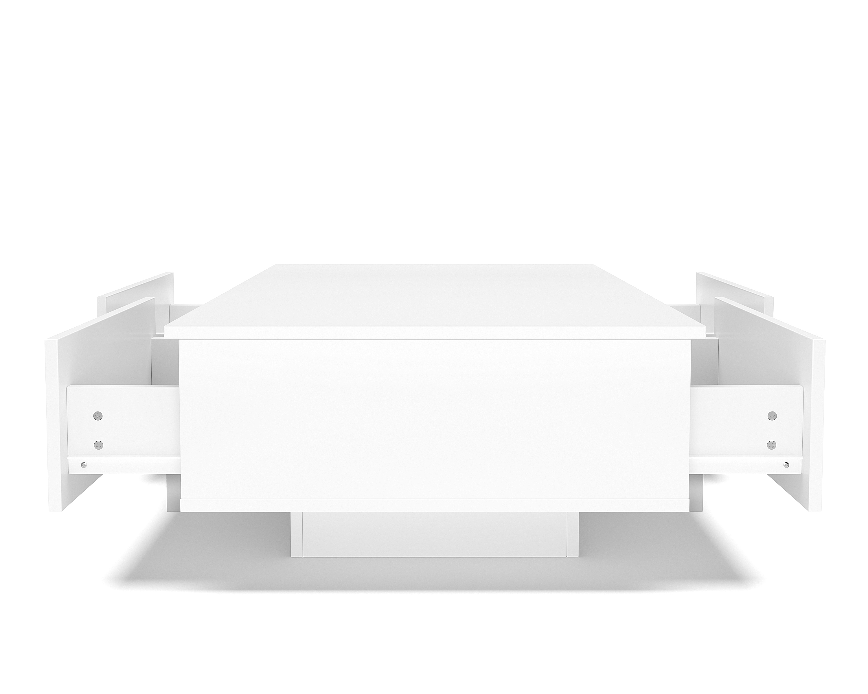 Beistelltisch TALA 88 x 60 cm weiss