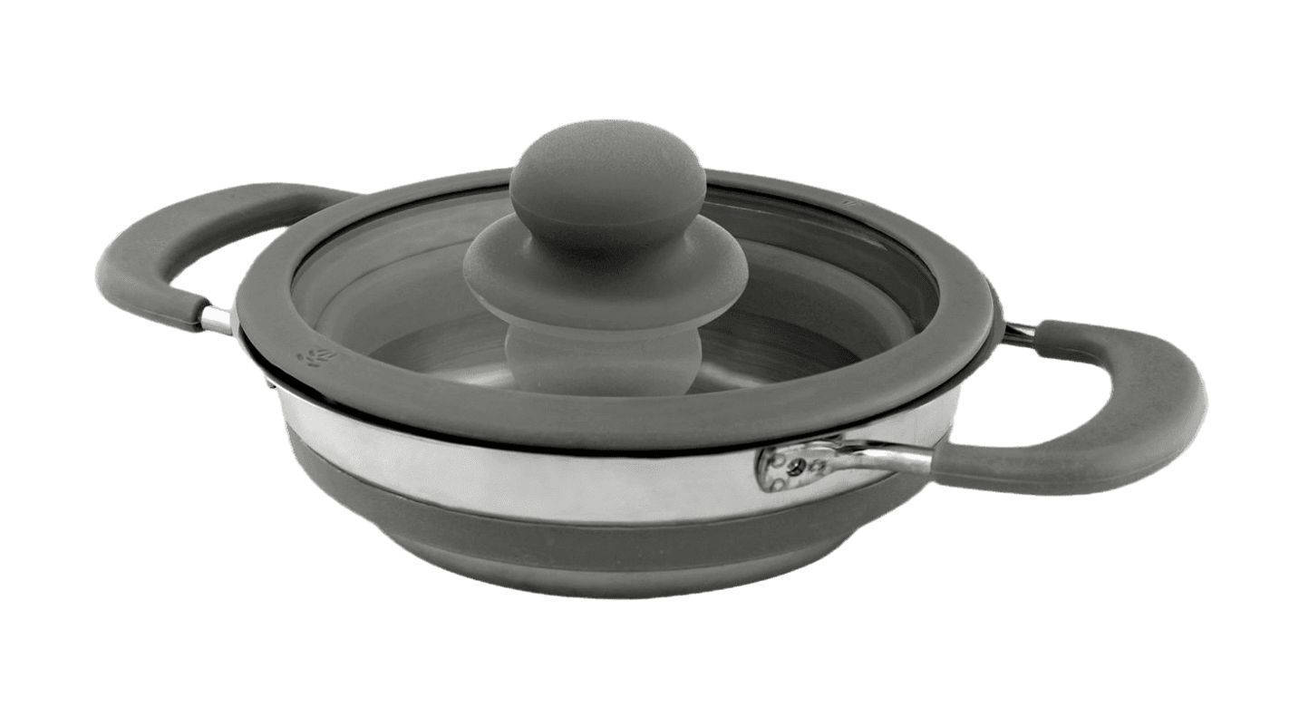 Eurotrail Opvouwbare Pan + Deksel 1,5L