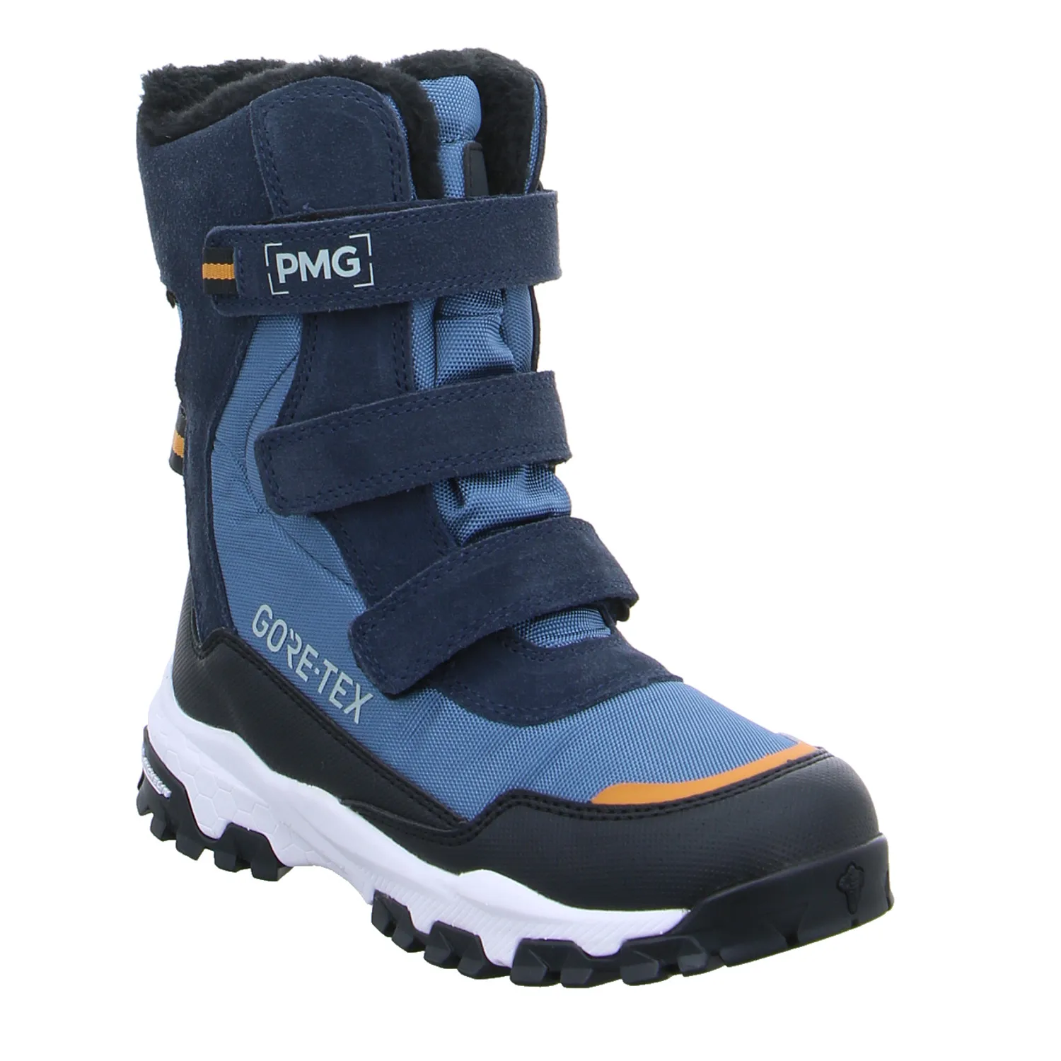 PRIMIGI Jungen- Snowboot Membran Blau Textil  Winterstiefel