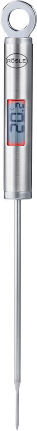 Rösle Gourmet termometer stål L22cm Stål, transparent