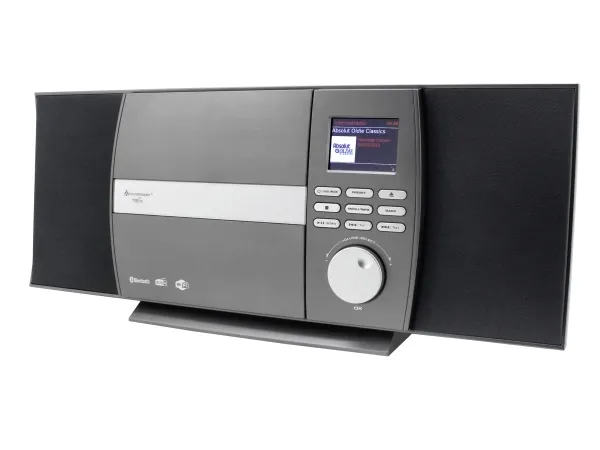 Soundmaster ICD1010AN, 10 W, FM, 3,5 mm, Grå, 230 V, 50 Hz