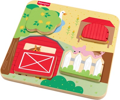 Fischer-Price Farm Animals Board Interaktiv Leke