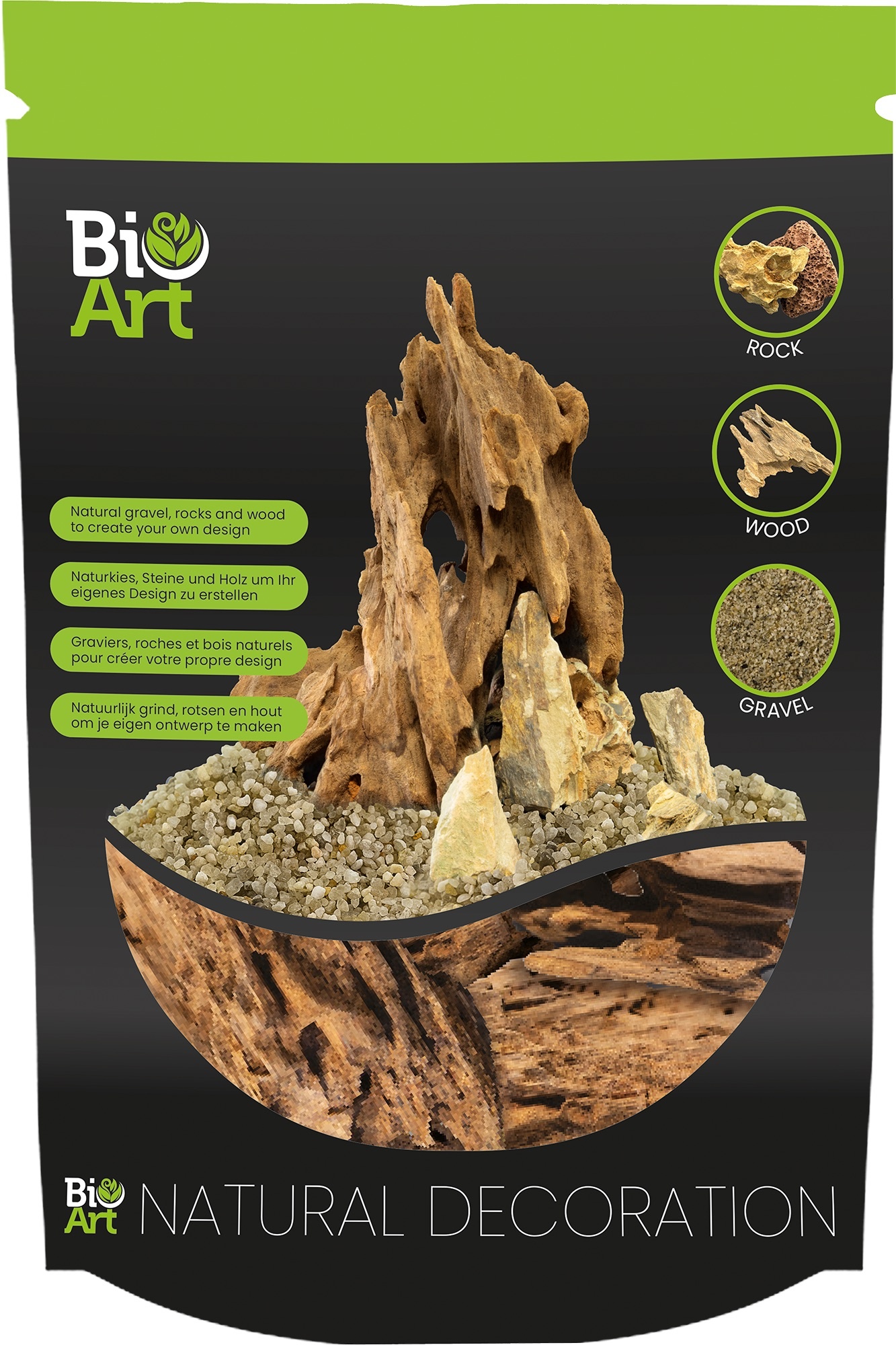 Bio Art Honeycomb Wood Bag 400g