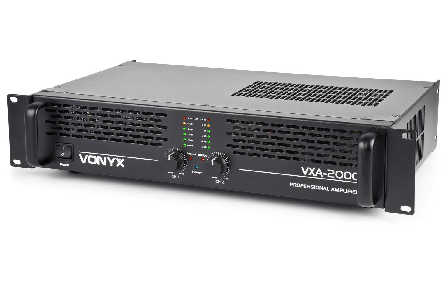 Endstufe VXA-2000<br>Stereo-Endstufe mit 2x 1'000 W
