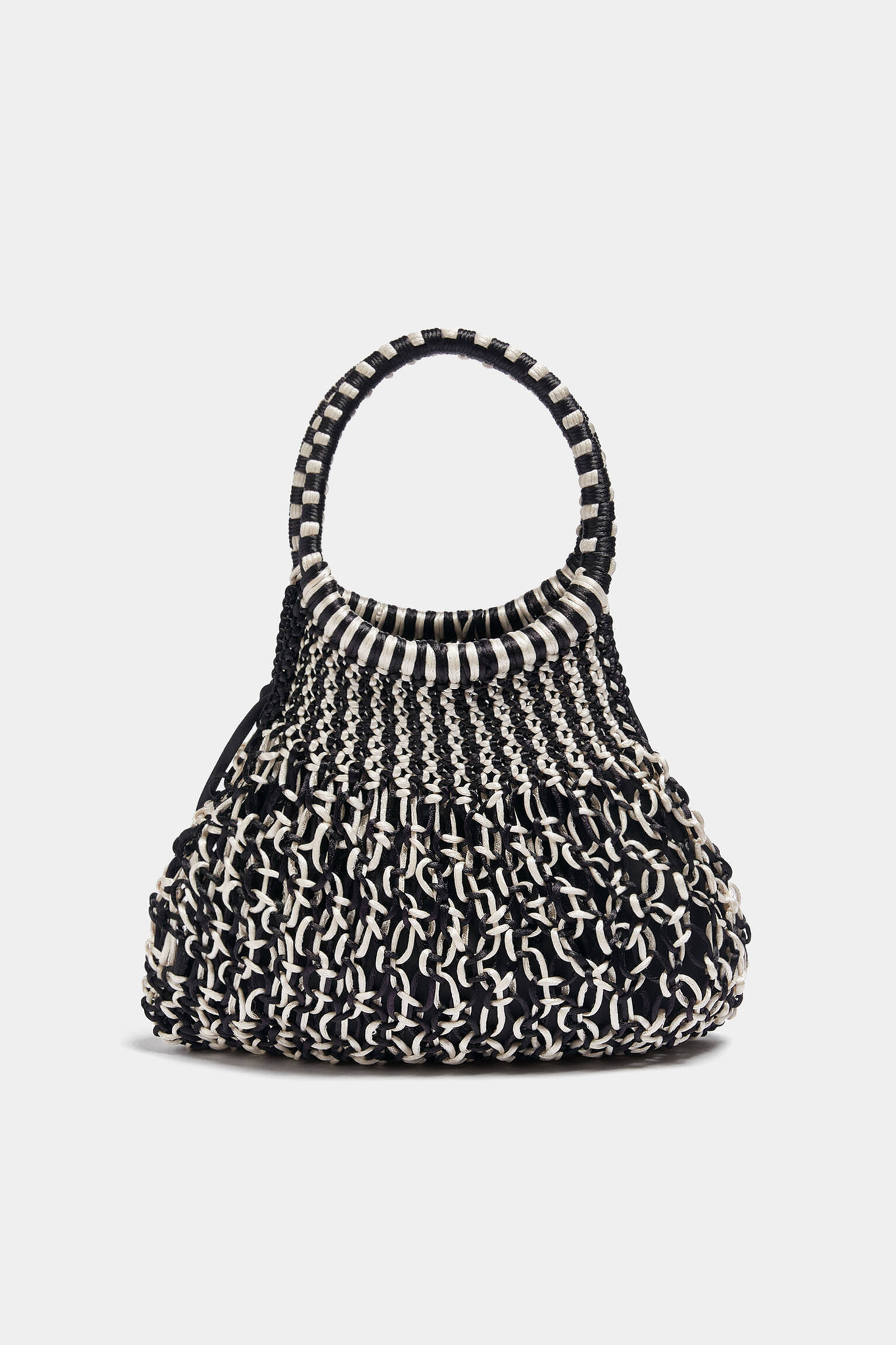 BOLSA DE MACRAMÊ - COMBINADA
