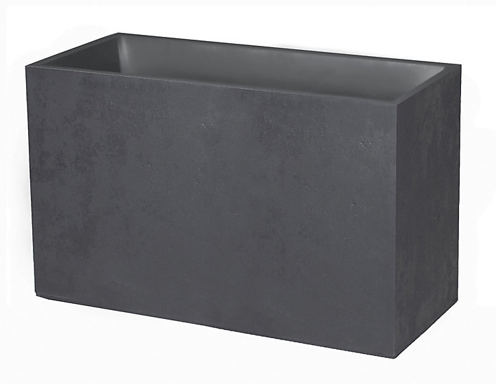 Muret BASALT Eda anthracite 99,5 x 39,5 x h.60 cm