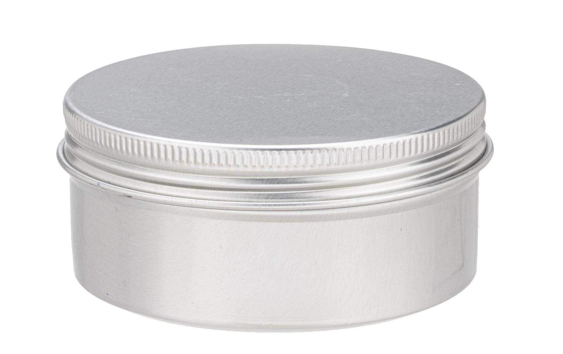 Dose und Verpackung Alu-Schraubdeckeldose 100 mlDose aus Alu mit Schraubverschluss