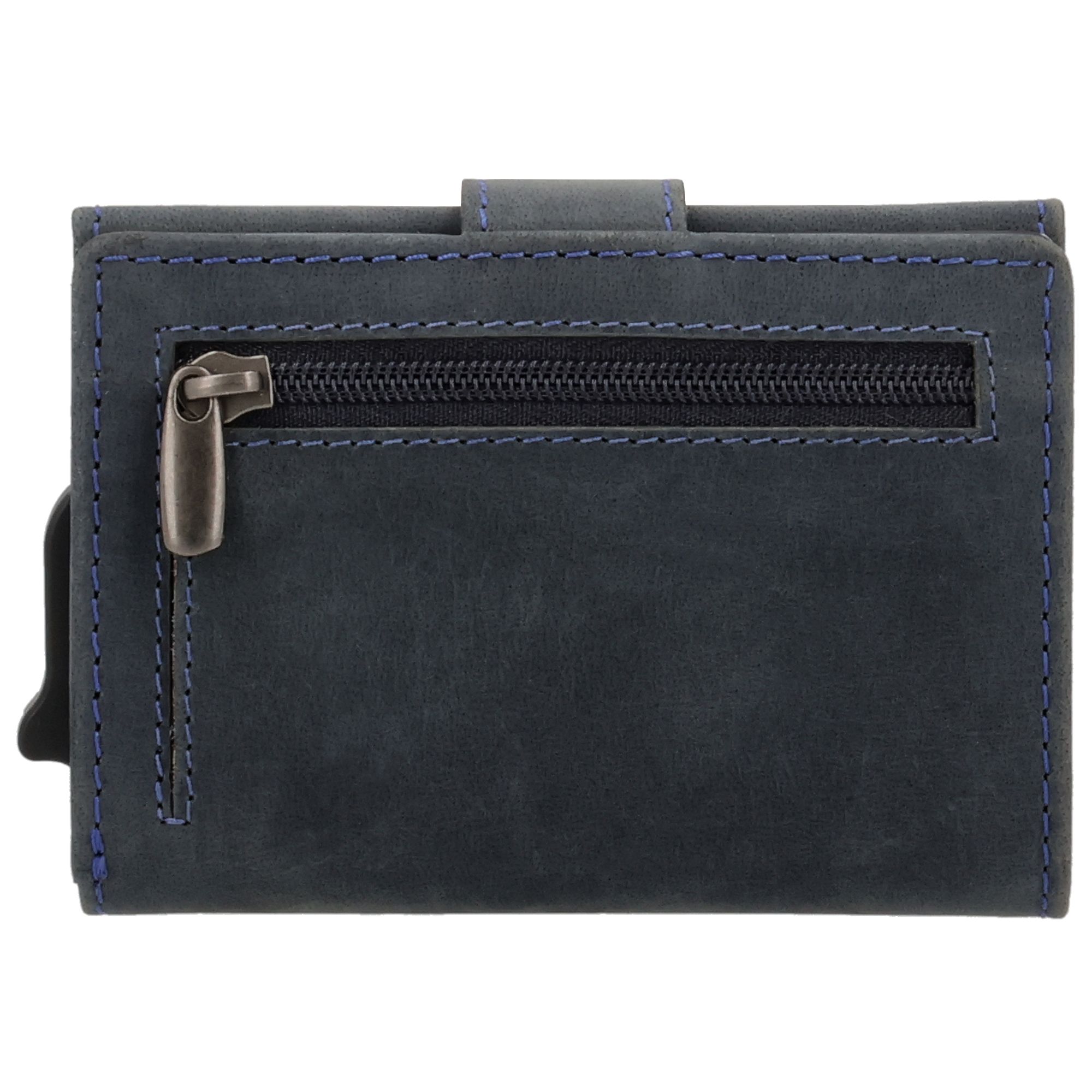 Hide & Stitches Idaho Assorti Safety Wallet Donkerblauw