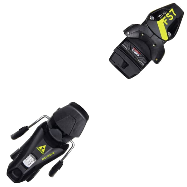 Pack ski FISCHER RC4 PRO JRS + FS 7 CA YELLOW