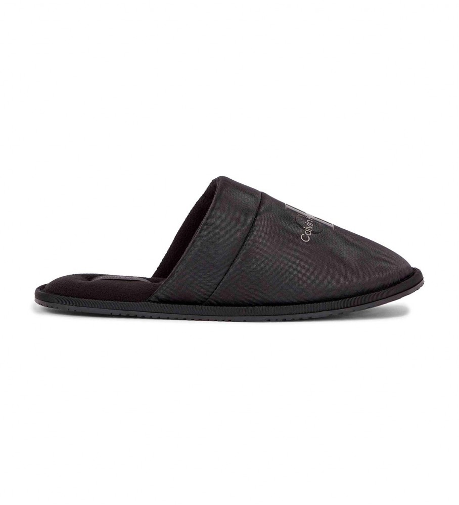 Pantufas Calvin Klein Jeans para Hotel, Superfícies pretas