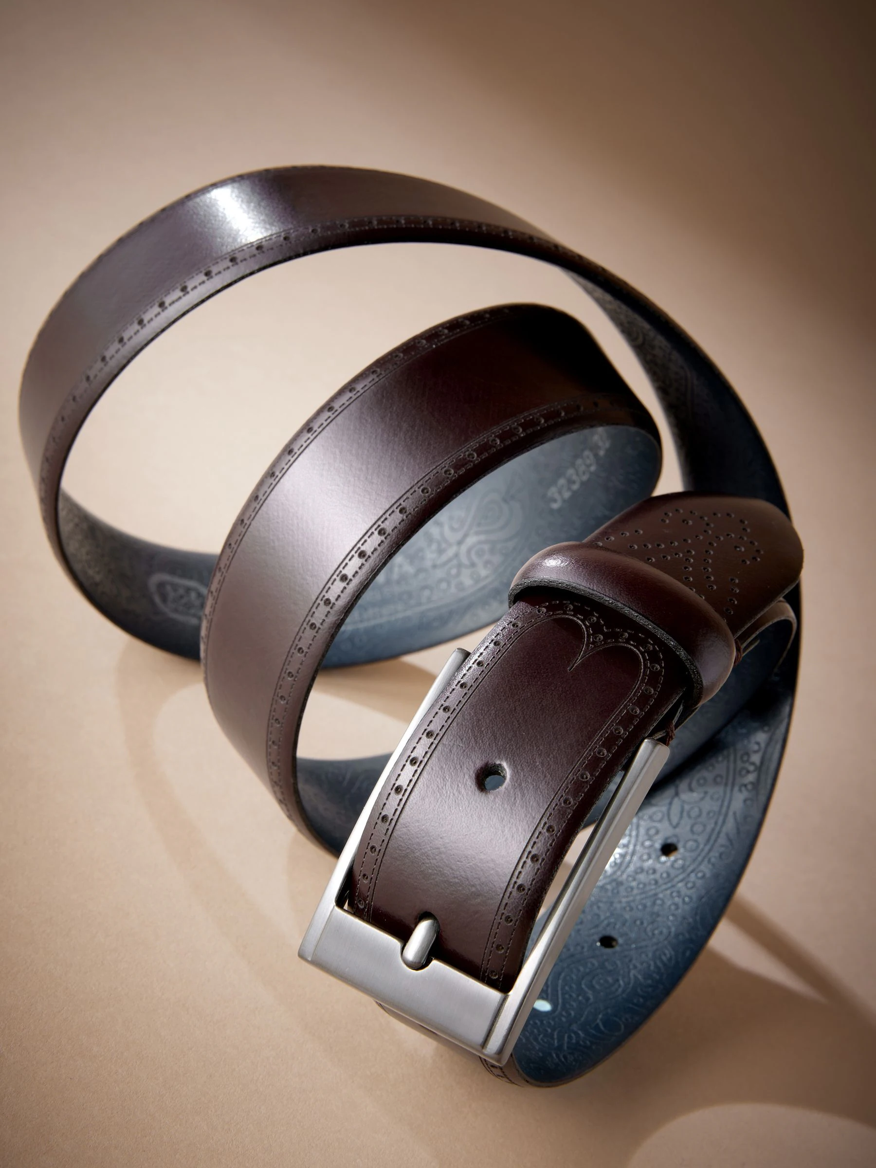 Bordeauxrood - Signature Formal Leather Belt