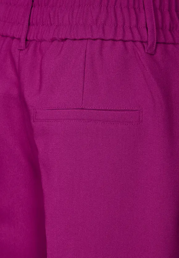 Casual Fit Hose - magenta pink