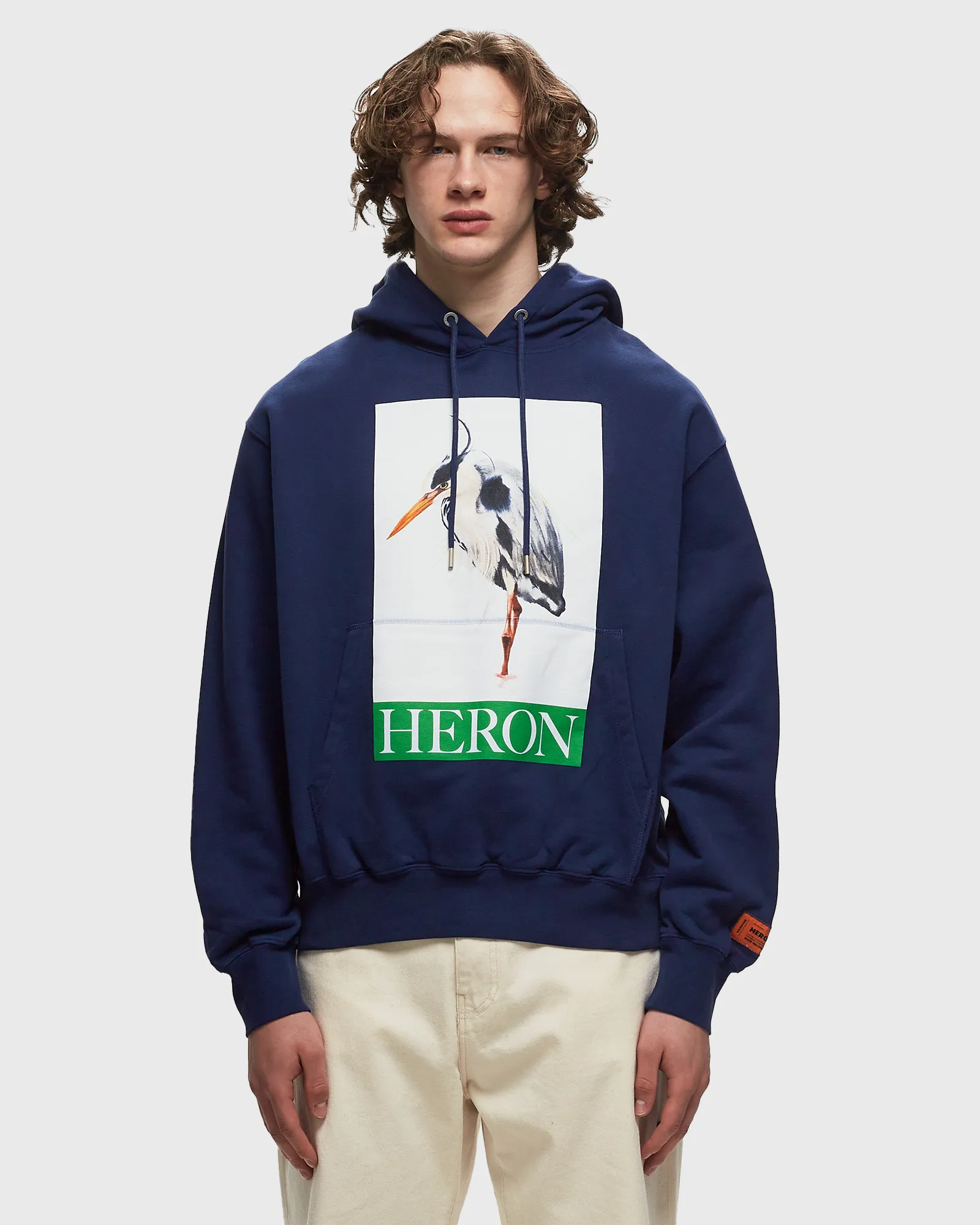 Heron Preston HERON BIRD PAINTED HOODIE