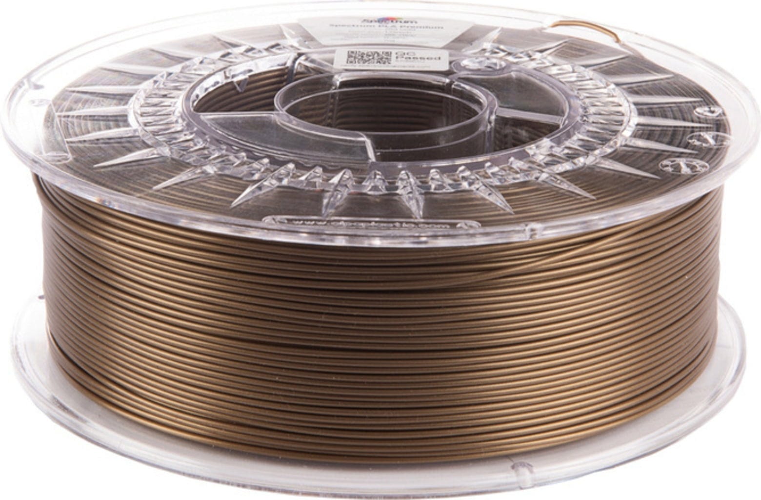 Spectrum  PLA Premium Old Gold, 1,75 mm / 1000 g    Verzugsfreies PLA in guter Qualität