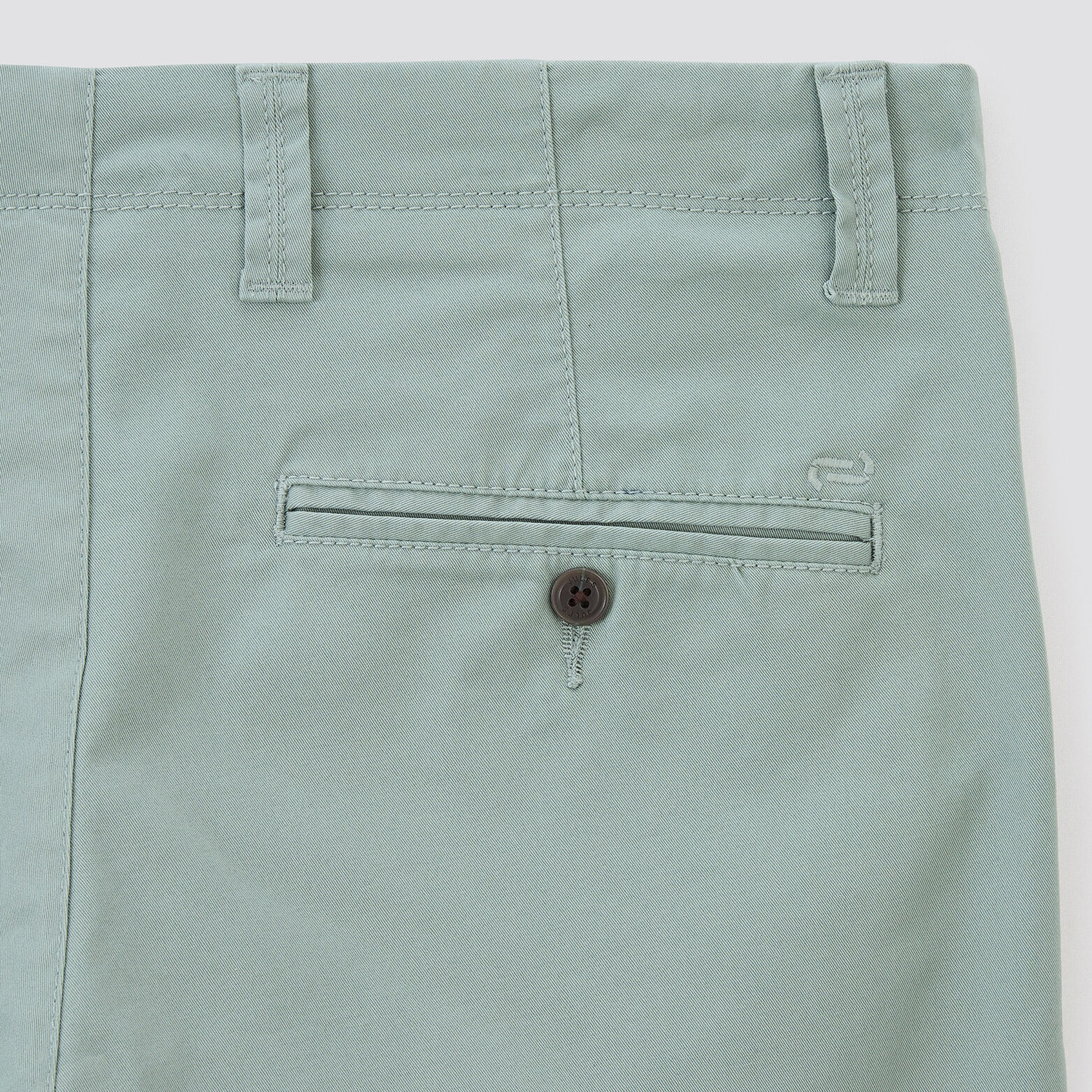 Pantalon chino slim Vert Moyen