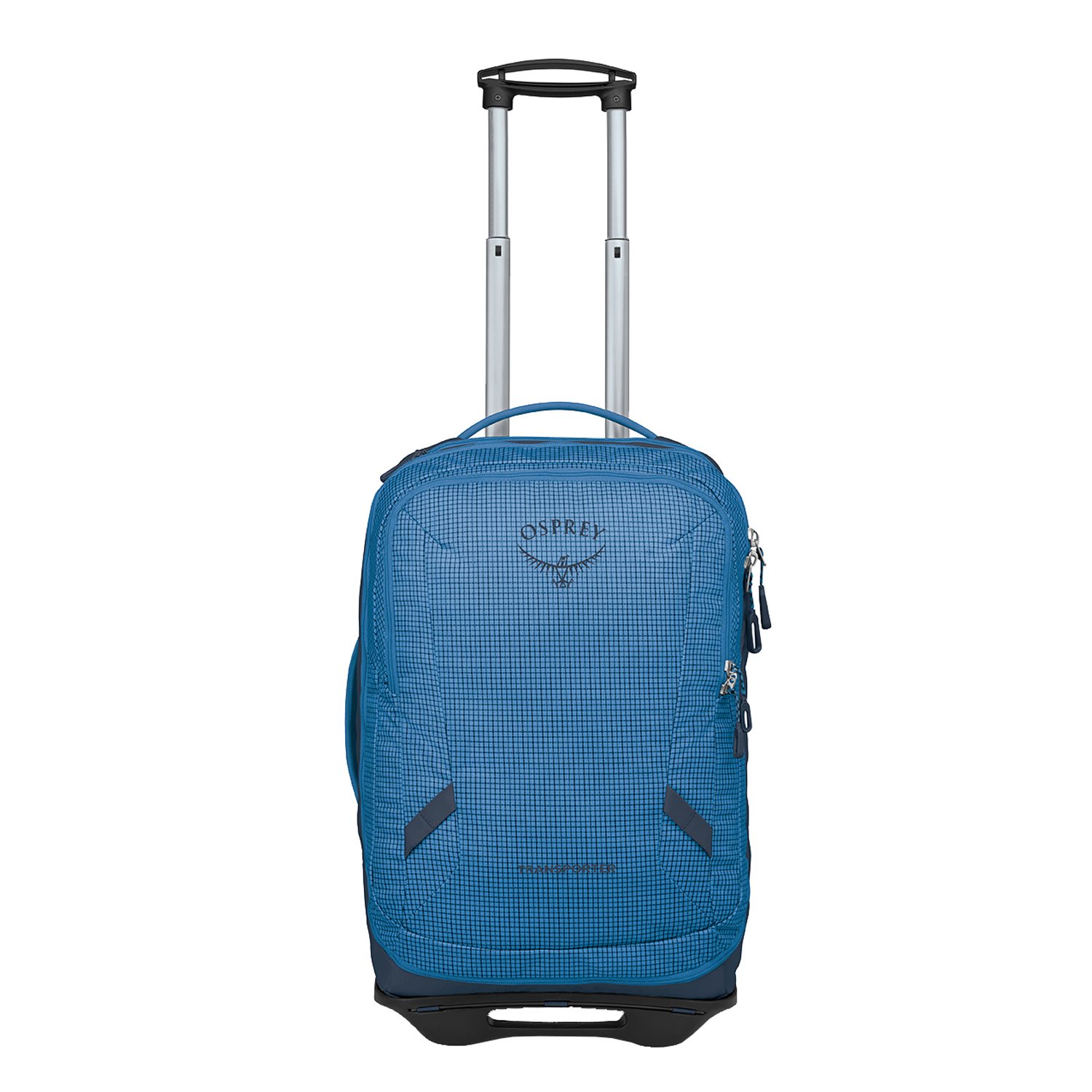 Osprey Transporter Wheeled Carry On blue flame-scoria blue