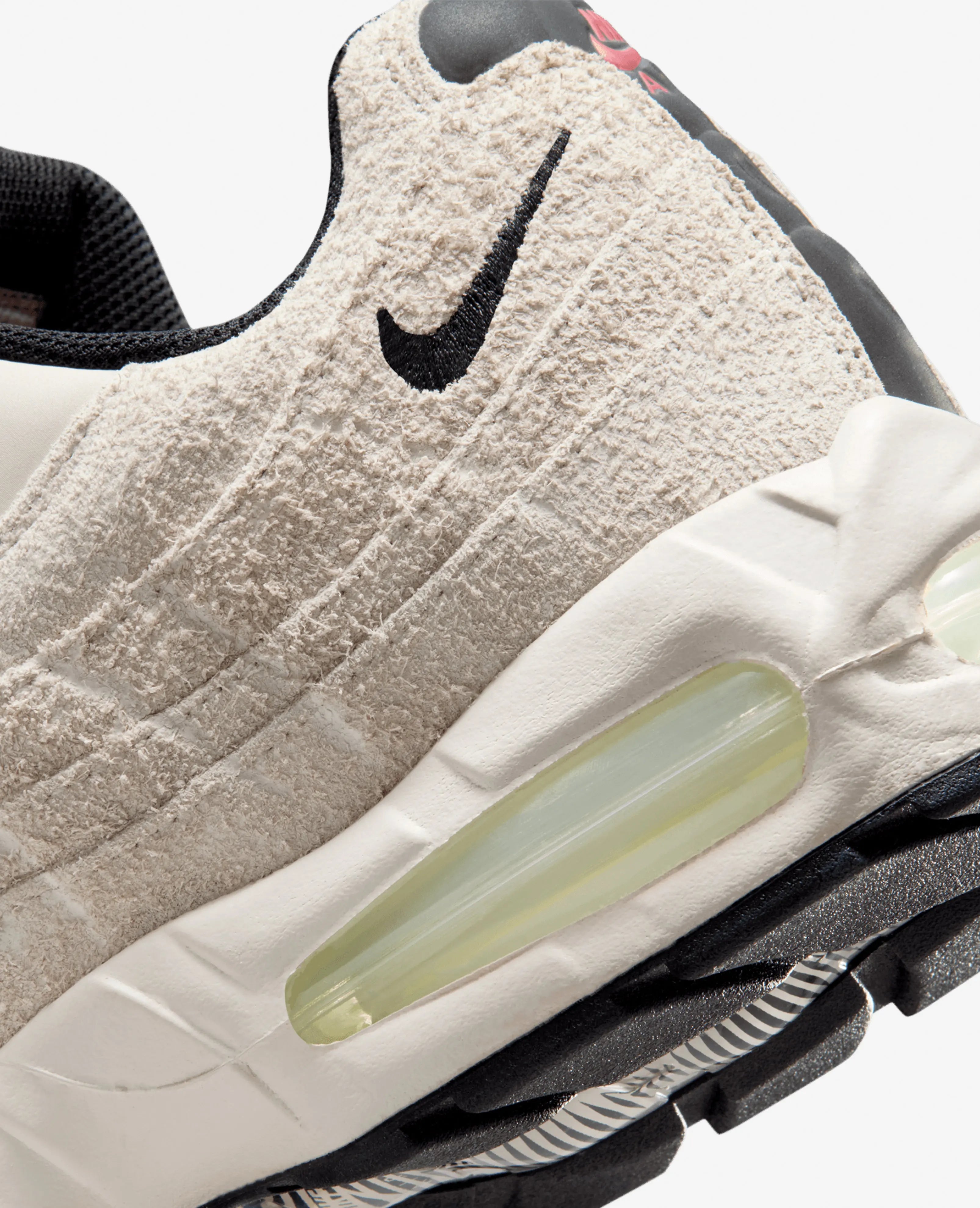 Nike Air Max 95 Big Bubble Zip Sp (Phantom/Black-Light Crimson-Smoke Grey)
