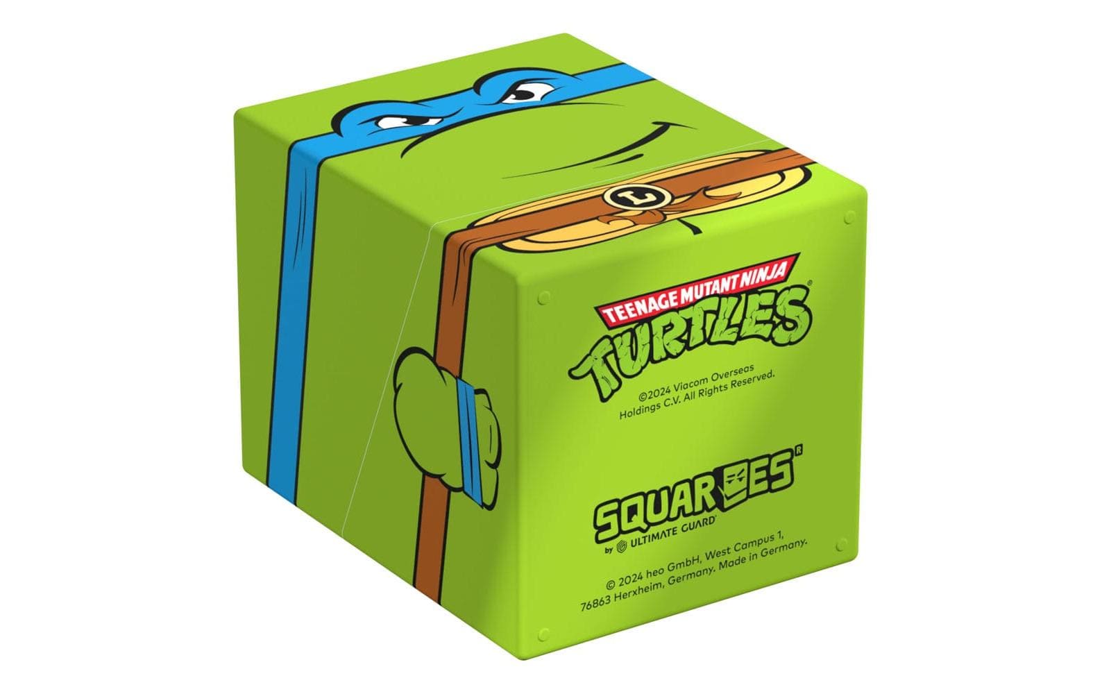 Kartenbox Squaroe TMNT 006 LeonardoZur Aufbewahrung von Sammelkarten in Standardgrösse