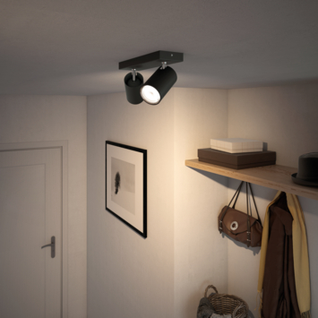 Philips duospot Kosipo zwart