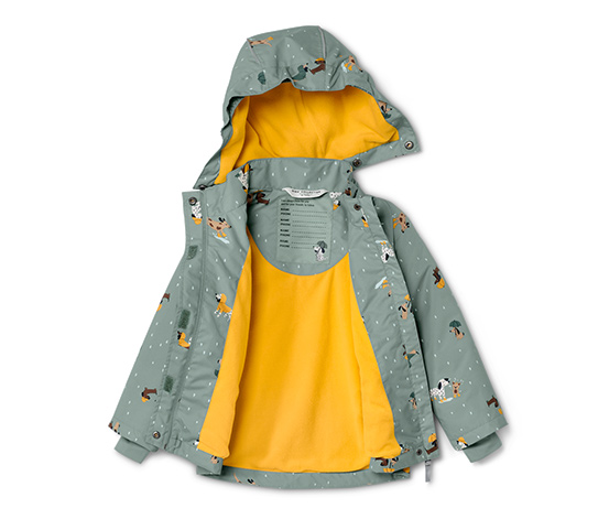 Kinder Thermo-Regenjacke