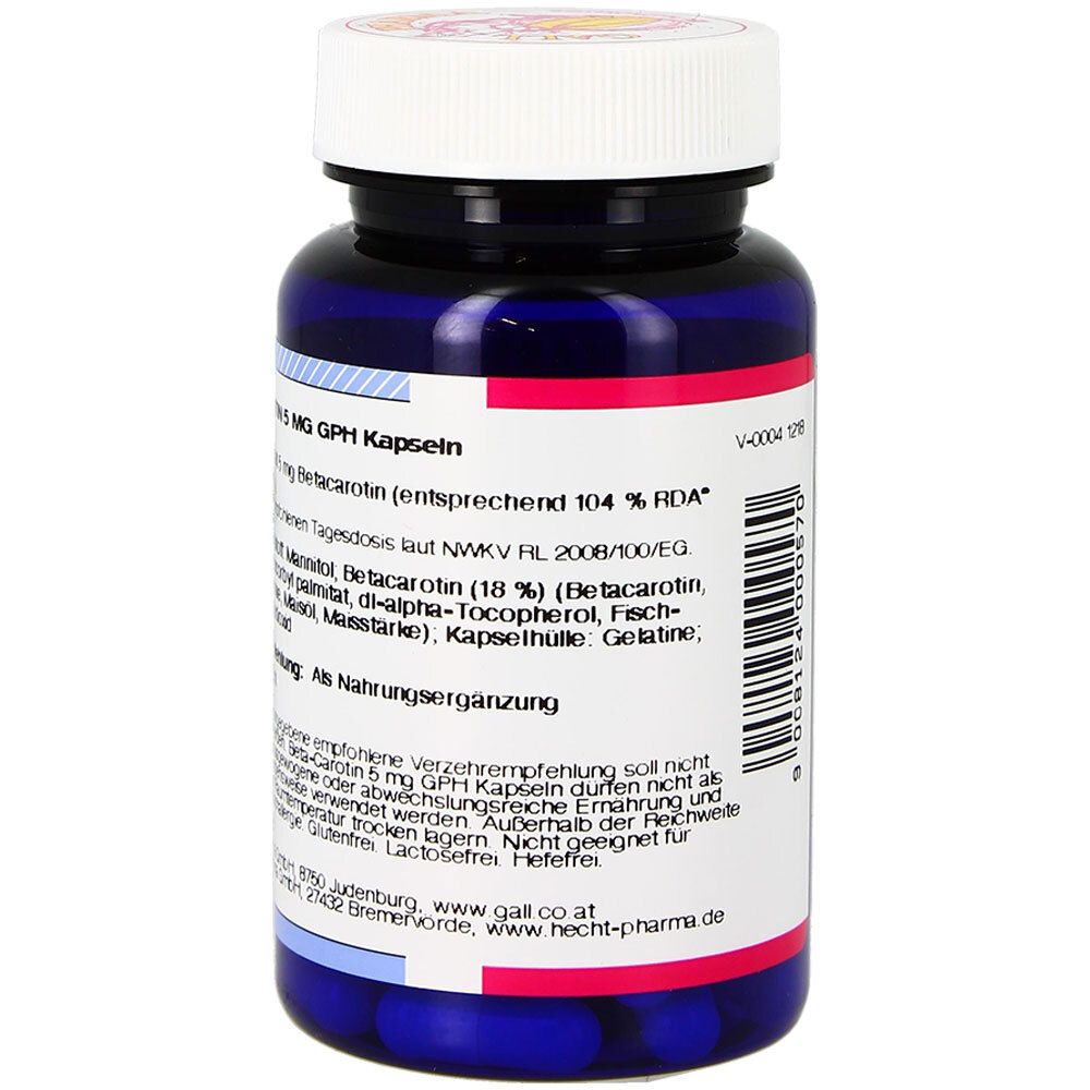 Beta-Carotin 5 mg