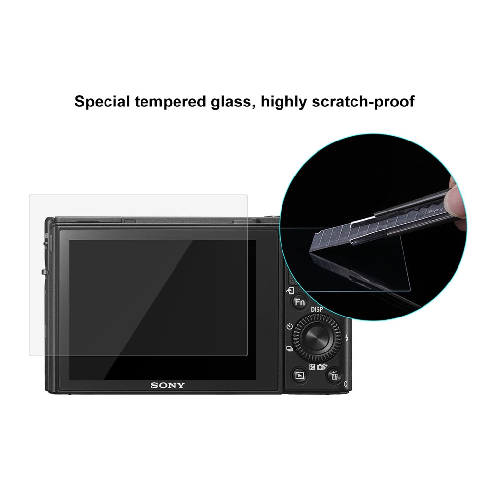 Sony RX100 / A9 / A77 / HX350  Kamera Panzer Glas Display Schutz