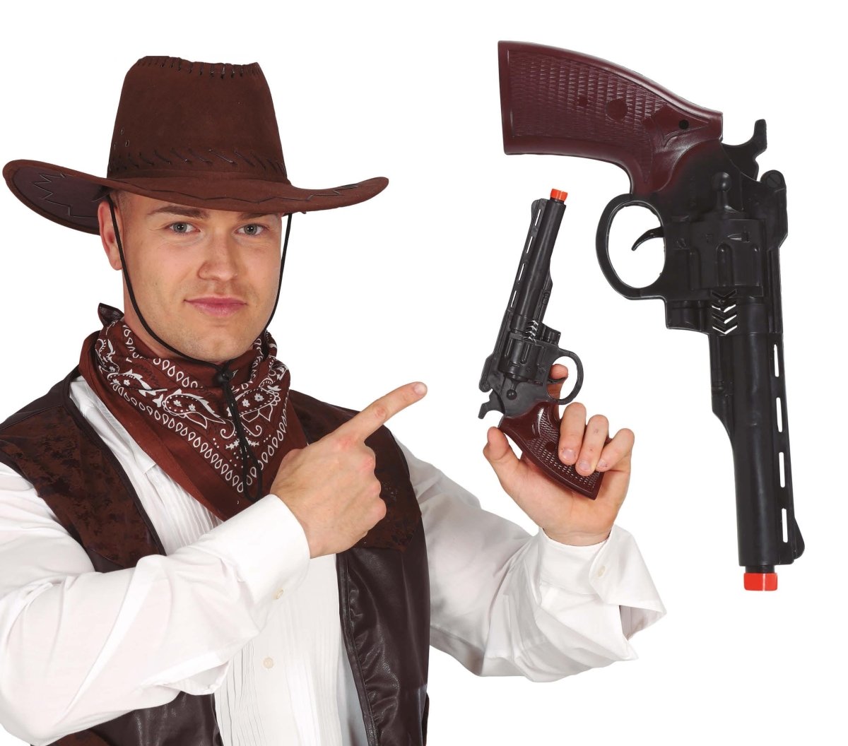 Cowboy Geweer Zwart 30cm