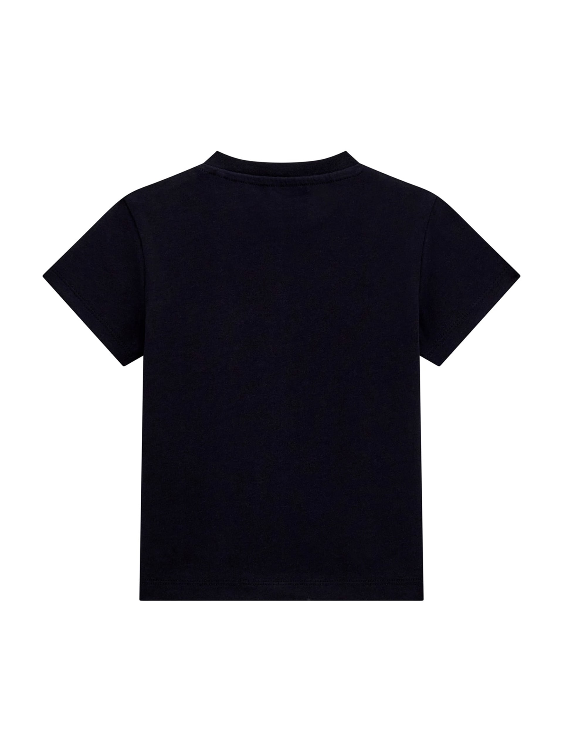 Camiseta com estampa e gola redonda (3M-7)