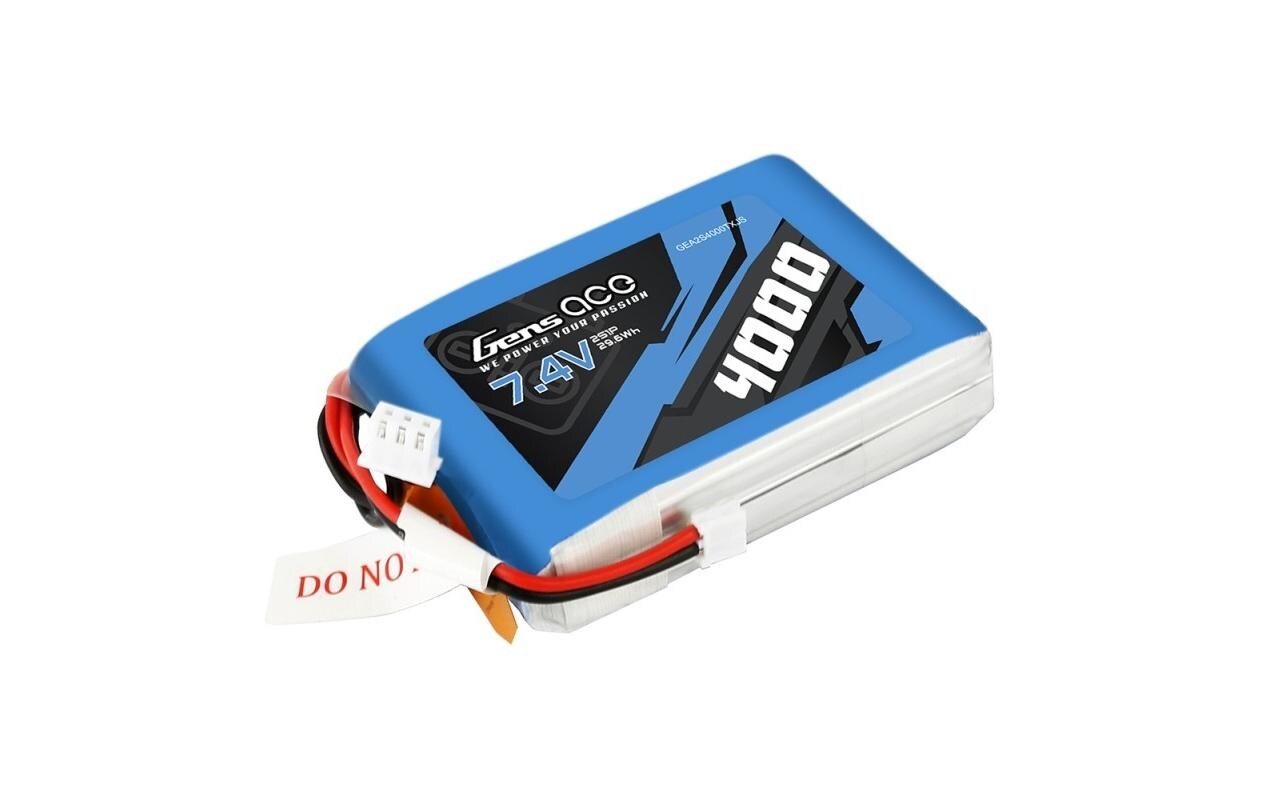 RC-Akku LiPo 4000 mAh 7.4 V RX/TXSoftcase 2S LiPo Akku Sender/Empfänger
