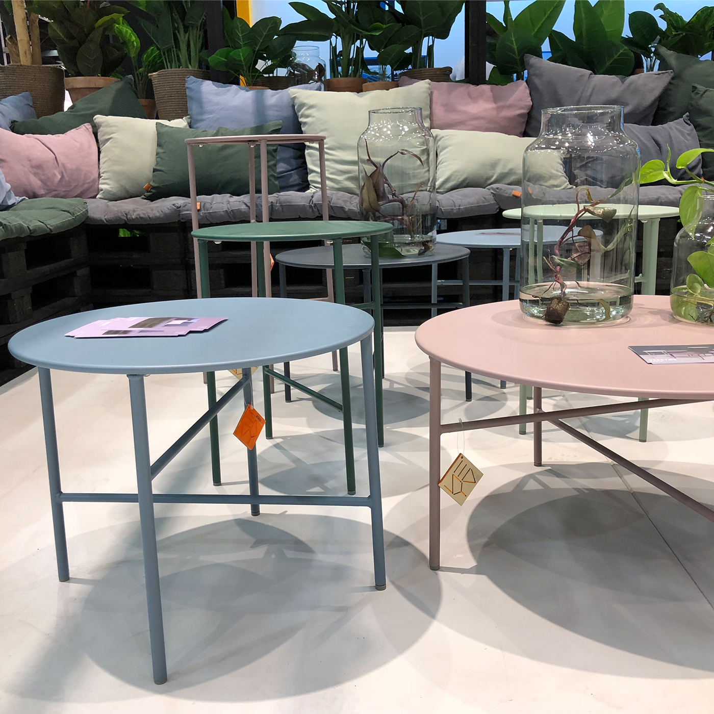 Mila ronde salontafel - Ø70 x H35 cm Zwart
