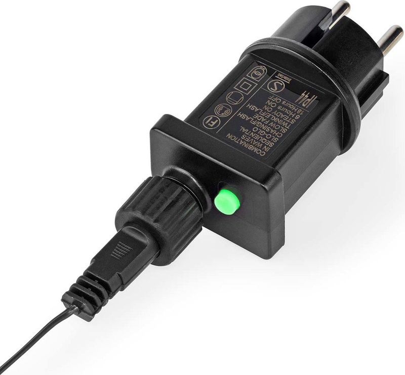 LED Cluster Lichtsnoer - Warm Wit - 11 Meter - 1512 LED's - Groen