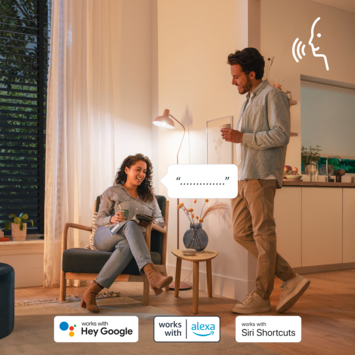 WiZ Connected LED peer E27 60W dimbaar