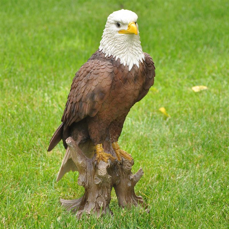 Dazikemo Dekofigur Gartenfigur Weißkopfseeadler