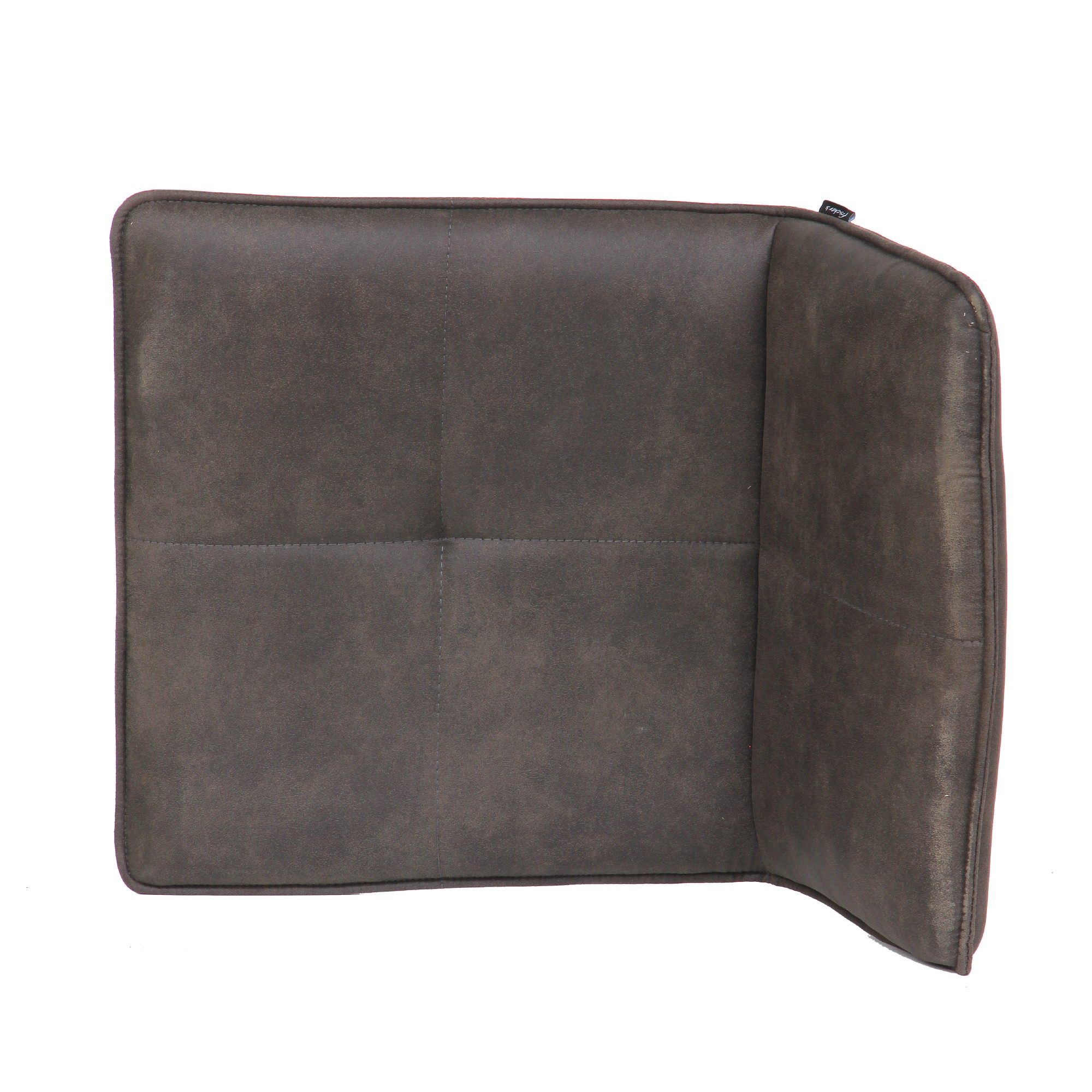 Barstuhl 'Verdon A', grau, T 50 cm, B 50 cm, H 95 cm von fischer's lagerhaus