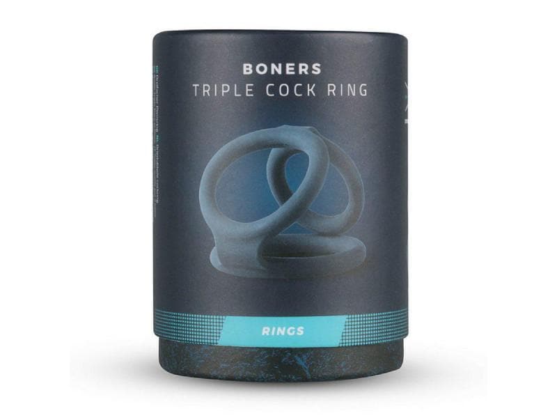 Boners Penisring Triple Cock Ring Klassischer Penisring