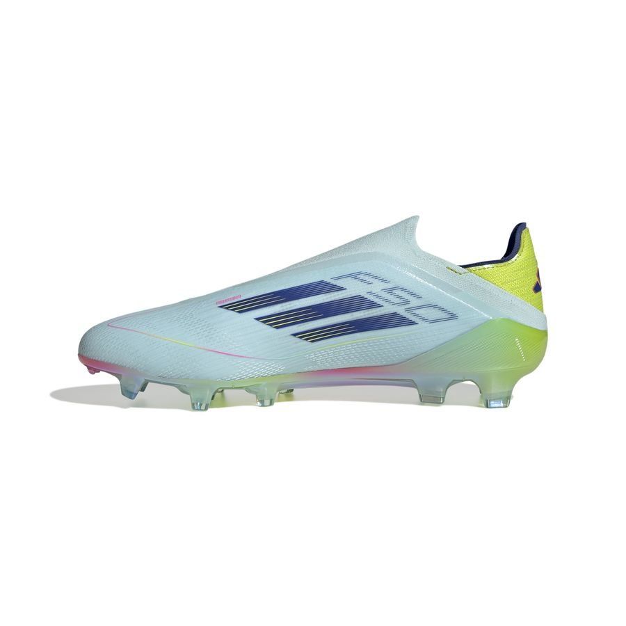adidas F50 Elite Laceless FG Stellar Icon - Almost Blue/Bleu/Jaune
