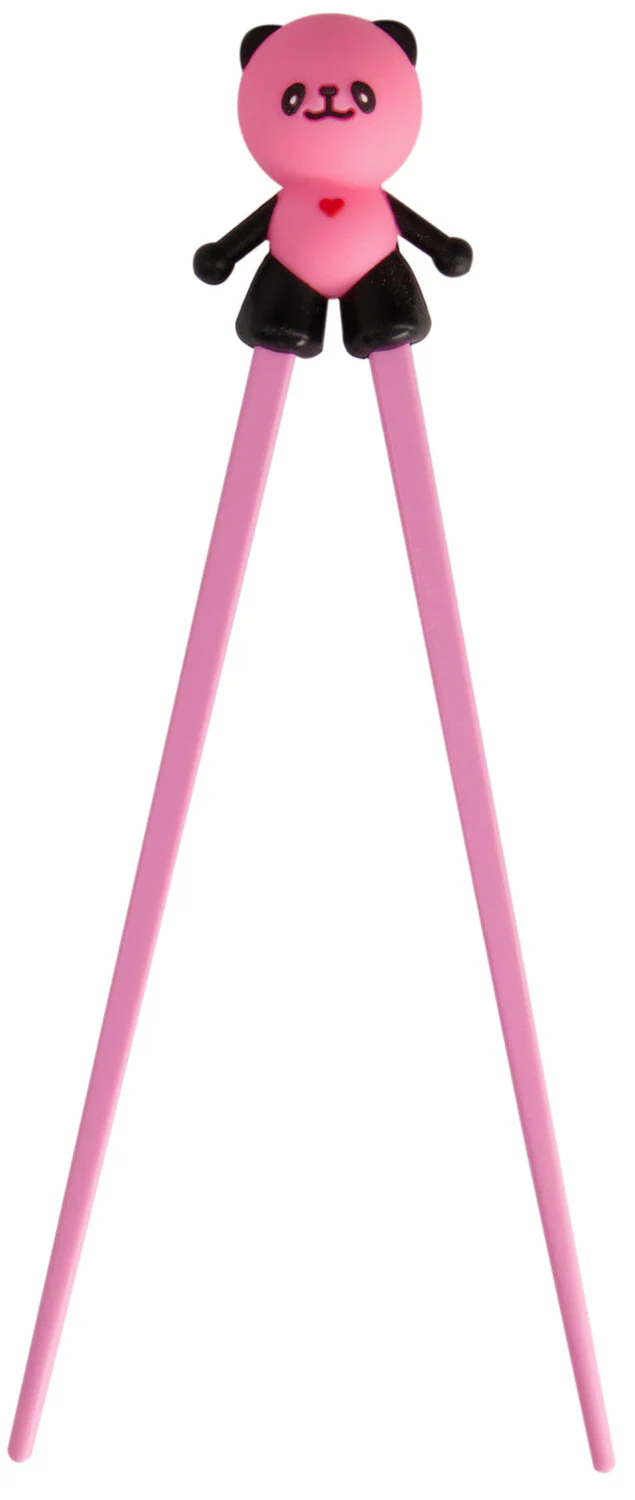 Tokyo Design Studio  Children spisepinde, Panda Pink - 22 cm.