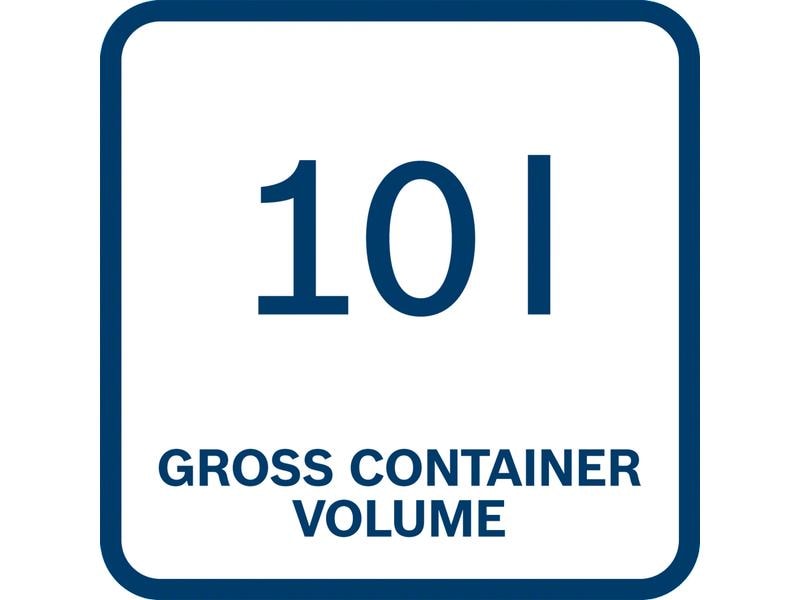 Bosch Professional Akku-Nass-/Trockensauger GAS 18V-10L Sol Akku-Staubsauger