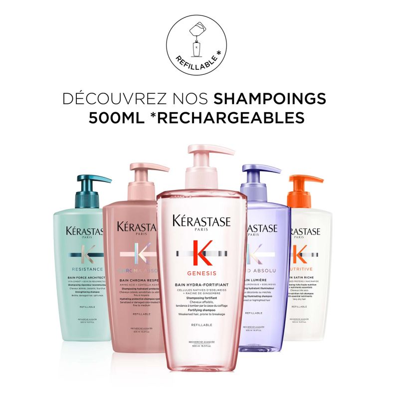 Recharge Bain Chroma Respect Chroma Absolu Kérastase 500ml