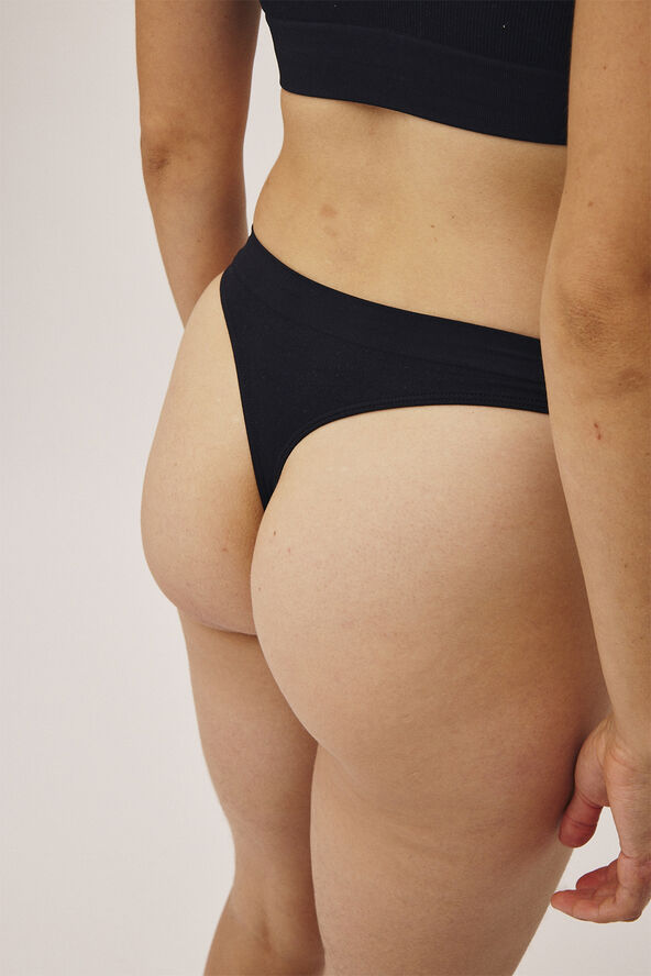 Magasin du Nord Collection Mellanie 5 S Seamless String Black