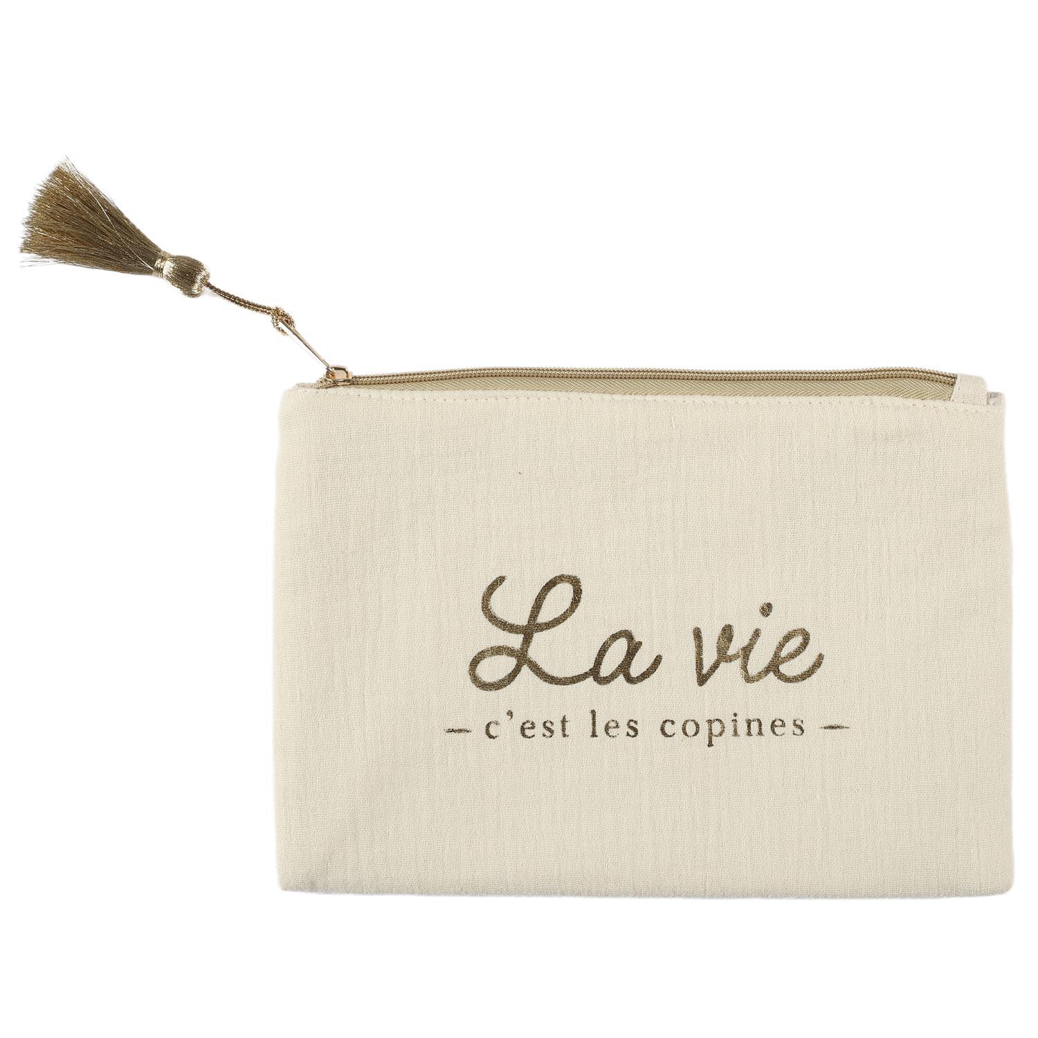 POCHETTE GAZE COTON 20X15CM