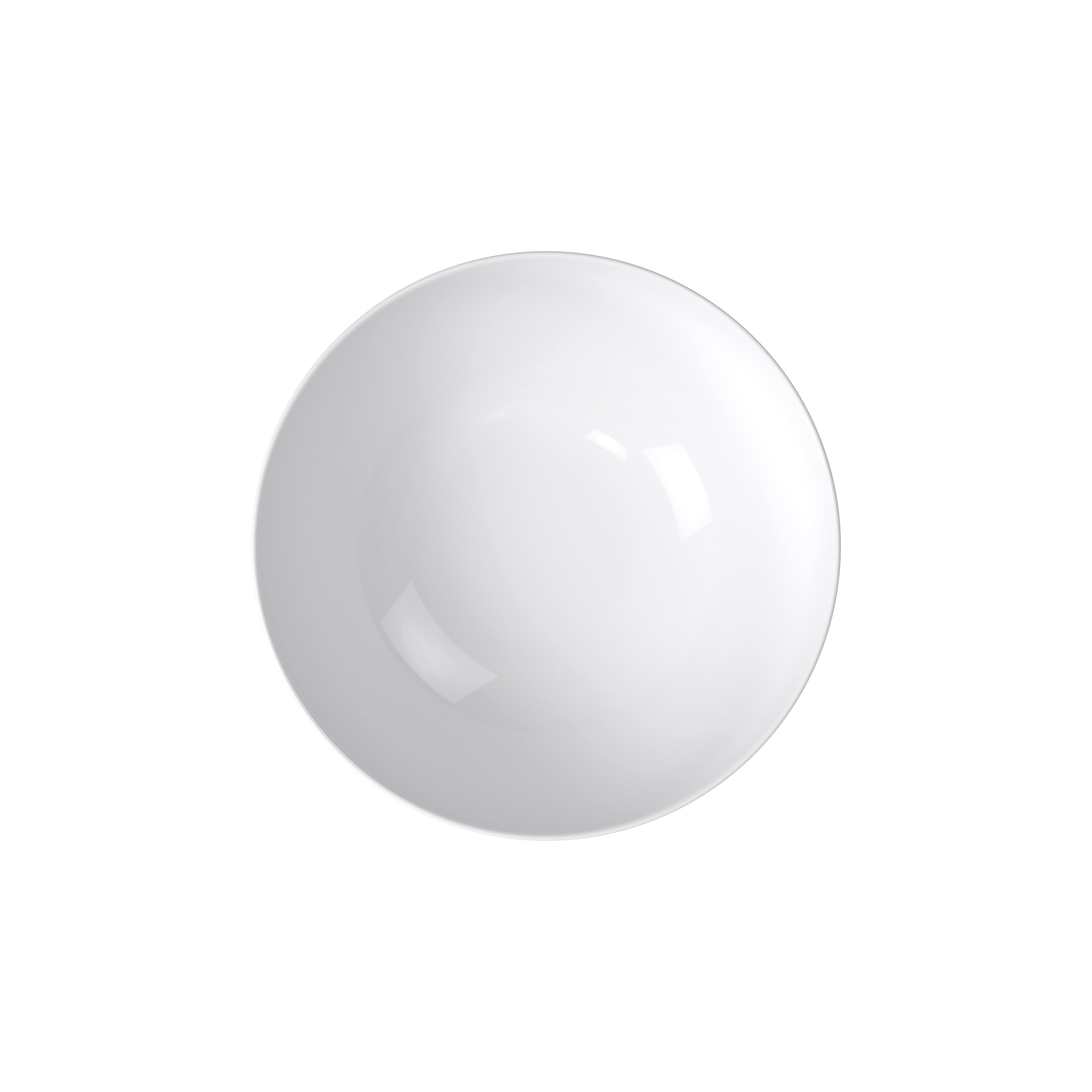 Anmut Salad serving bowl White, 50.8 oz, Premium Bone Porcelain